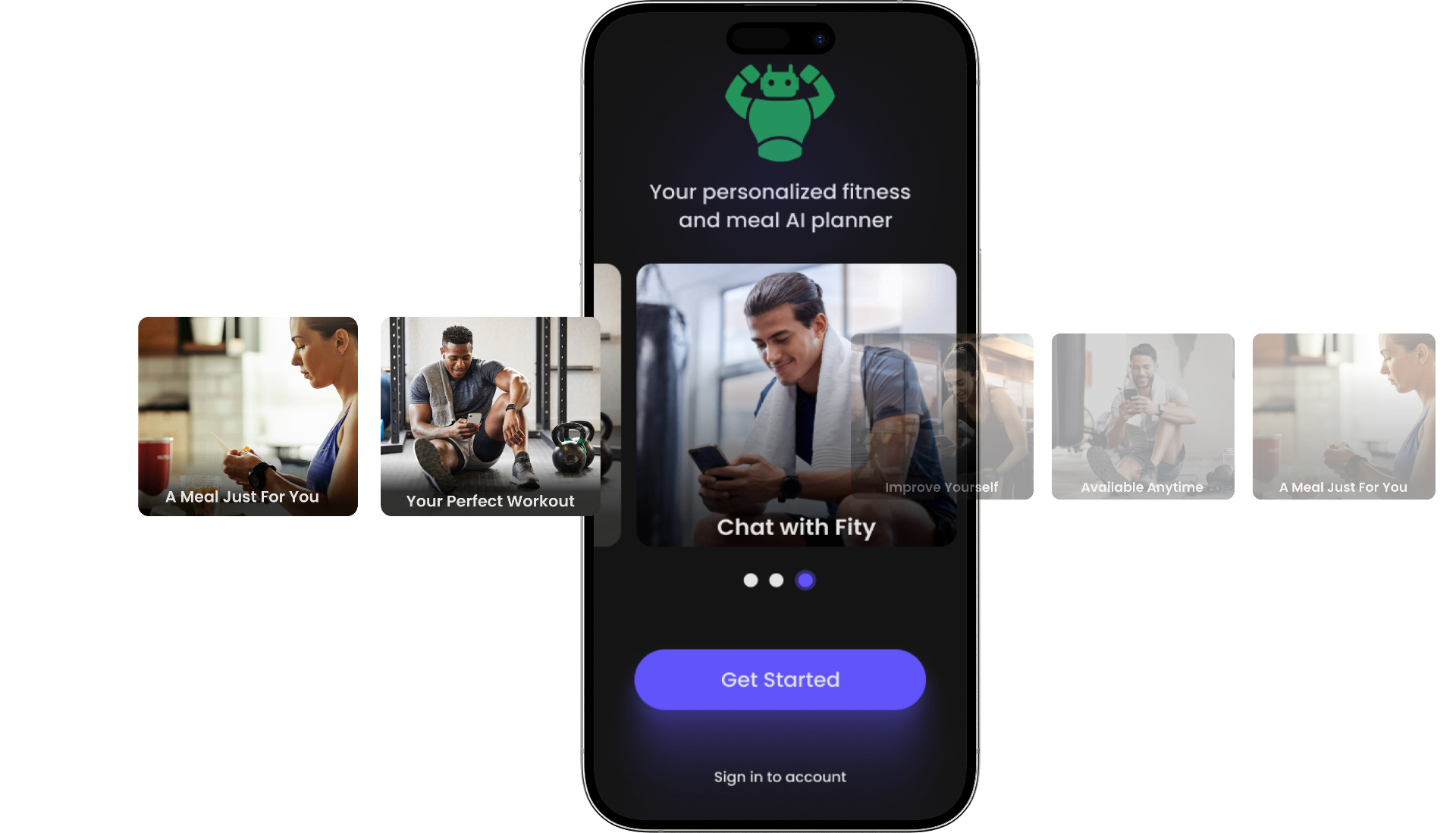 First impressions — a swipeable tour that gets you moving in seconds